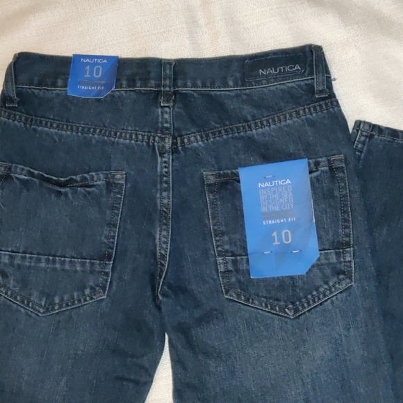 Boys Nautica Straight Fit Size 10  Jeans - Picture 5 of 7